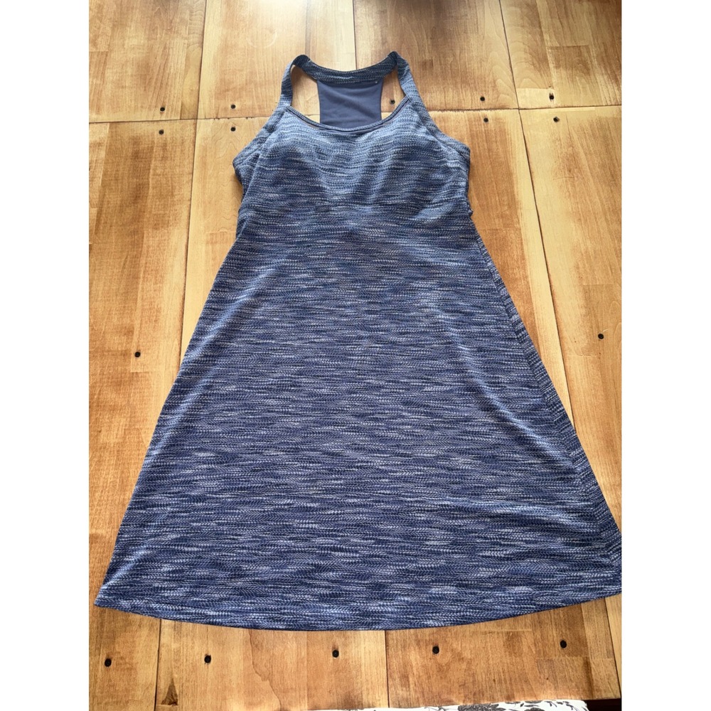 MPG‎ Mondetta Performance Gear Blue Space Dye Racerback Active Dress Medium